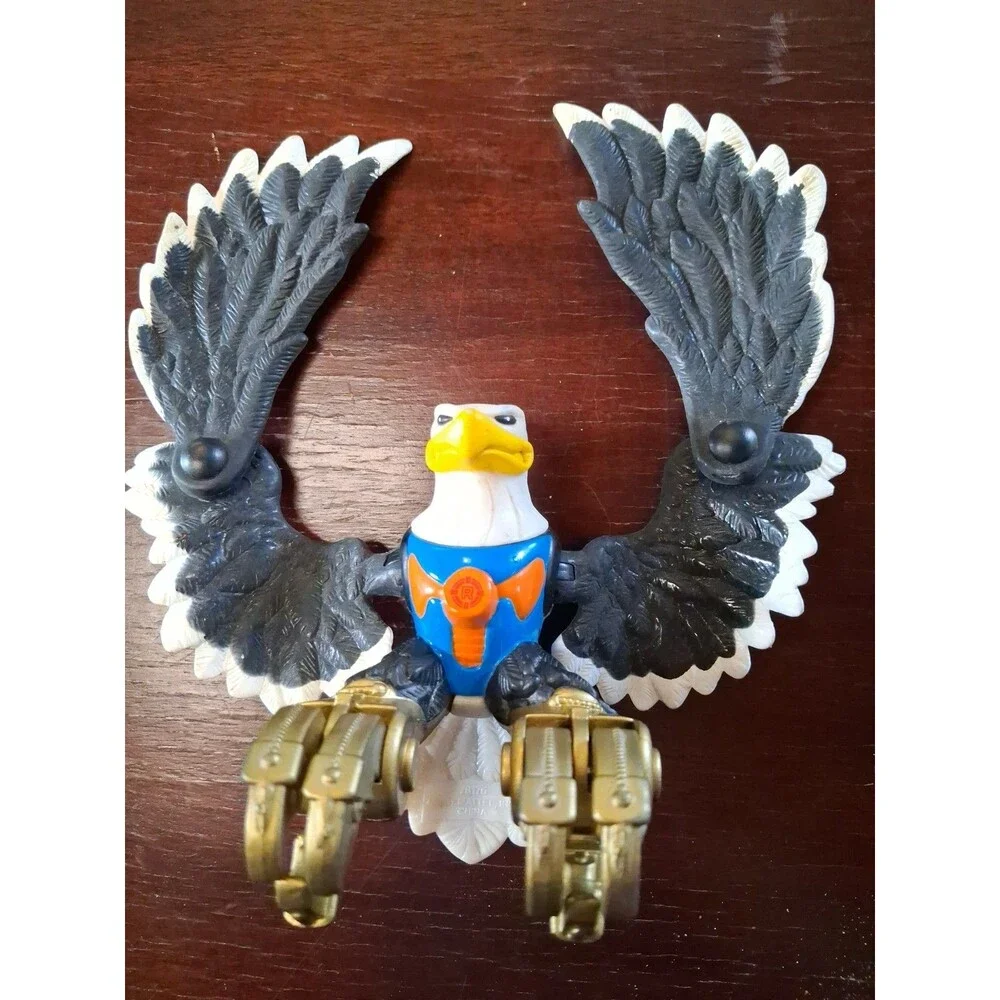 Fisher Price Mattel Rescue Heroes Swoops Eagle Action Figure 2001